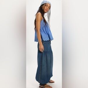 Free People We The Free Lotus Balloon Juno Jeans Size 27 Very Gently Worn